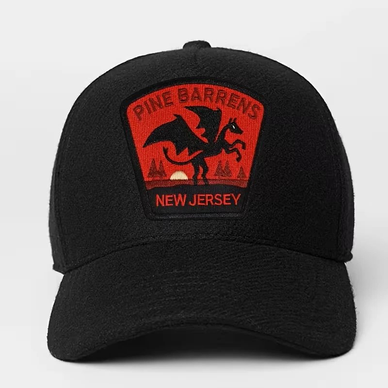 1PC New Jersey Pine Forest Wilderness Tour Embroidered Patch Iron On Badge DIY Gift For Clothes Cap Bag Jacket Trucker Hat