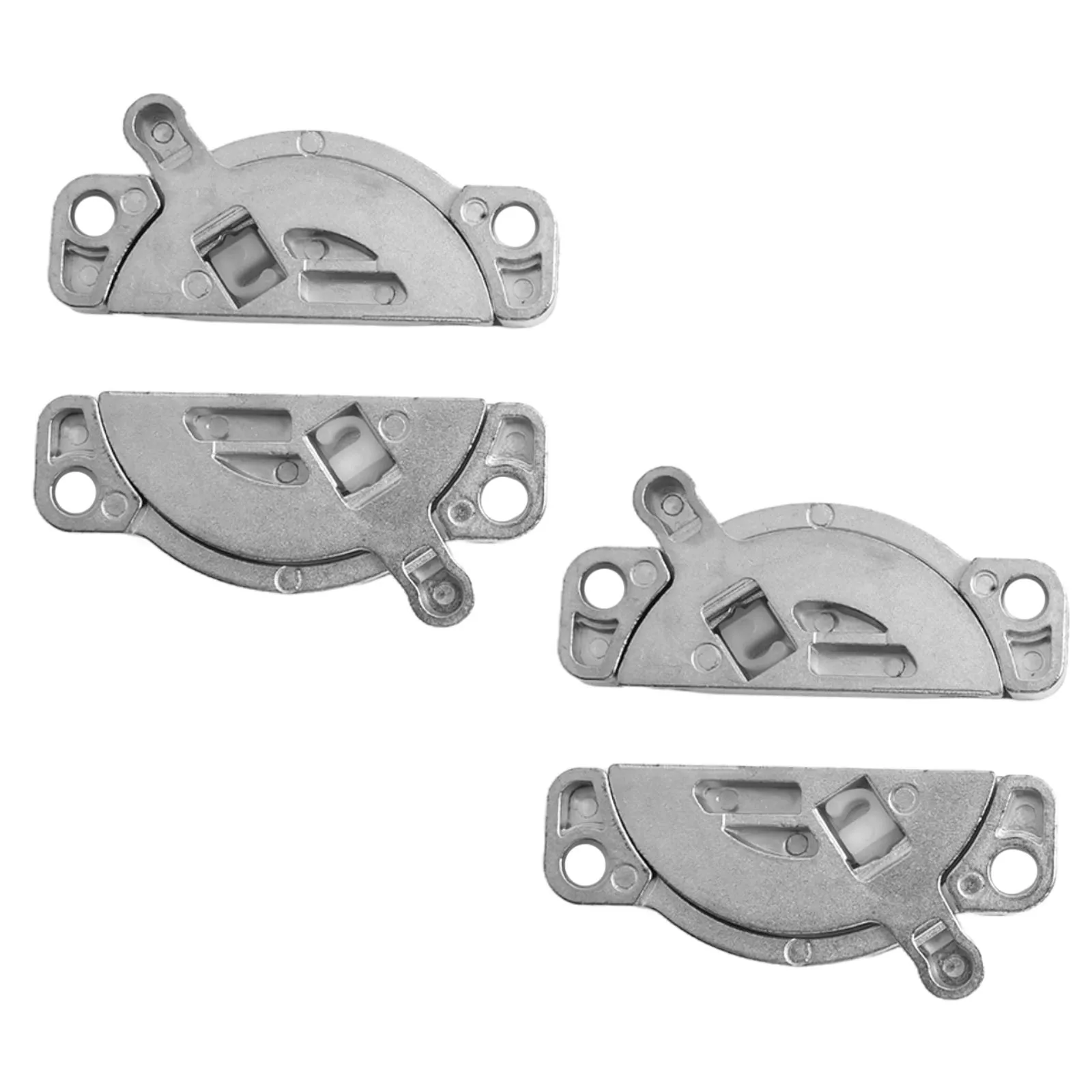 Zinc Alloy Metal For Desktop Connector with Rotating Lock Retainer for Firm and Quick Table Fixing and Removal