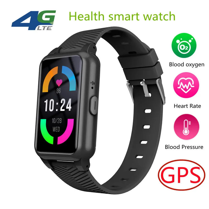 New Child GPS Positioning 4g Smart Watch Elderly S0S Sports Pedometer Bracelet Heart Rate Blood Pressure Monitoring Adult Phone