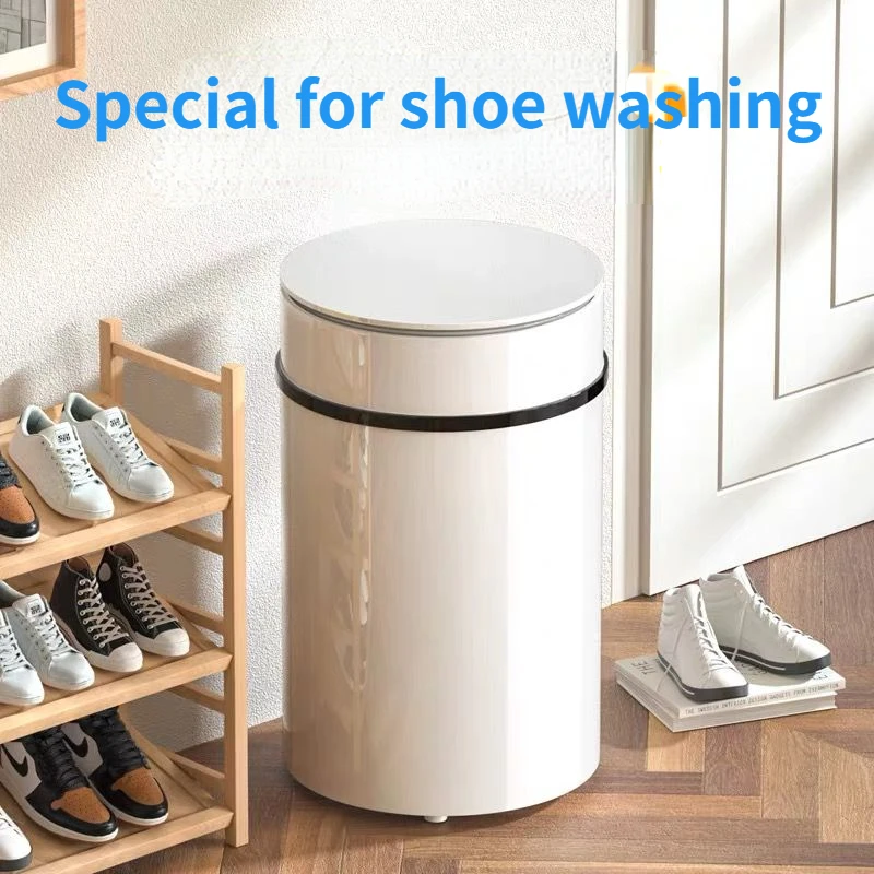 Shoe washing machine, household high-capacity shoe brushing machine, small and semi-automatic washing and stripping integrated