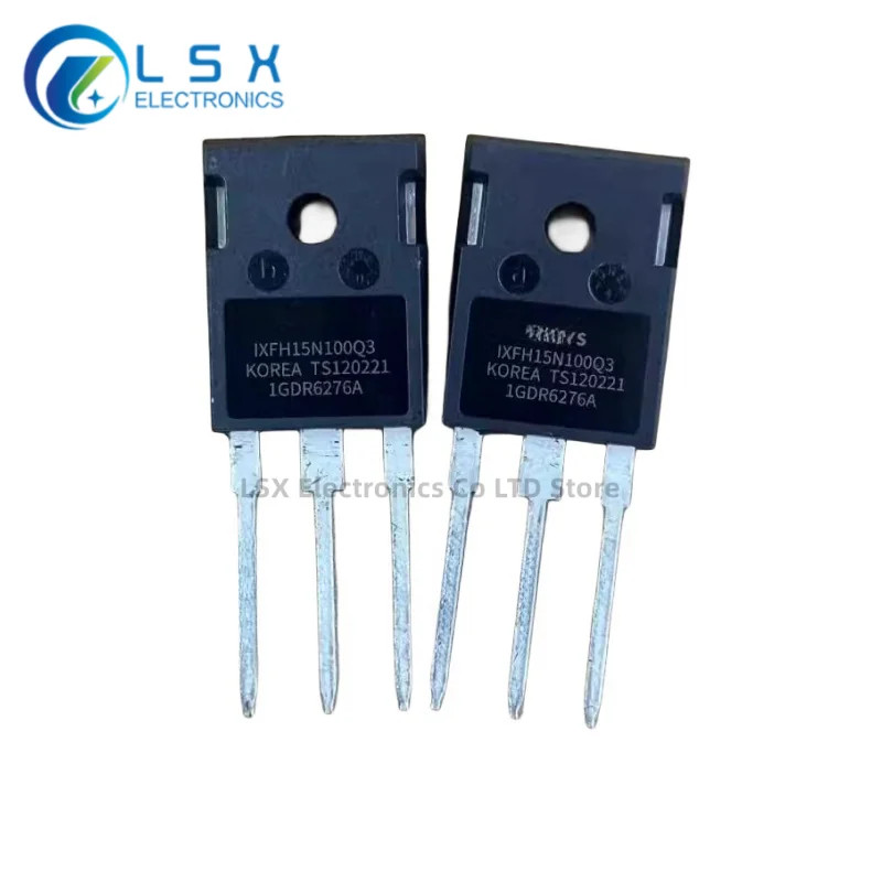 

10PCS IXFH15N100Q3 15N100Q3 TO-247 15A1000V High Power MOS Field Effect Tube Brand New Original Imported