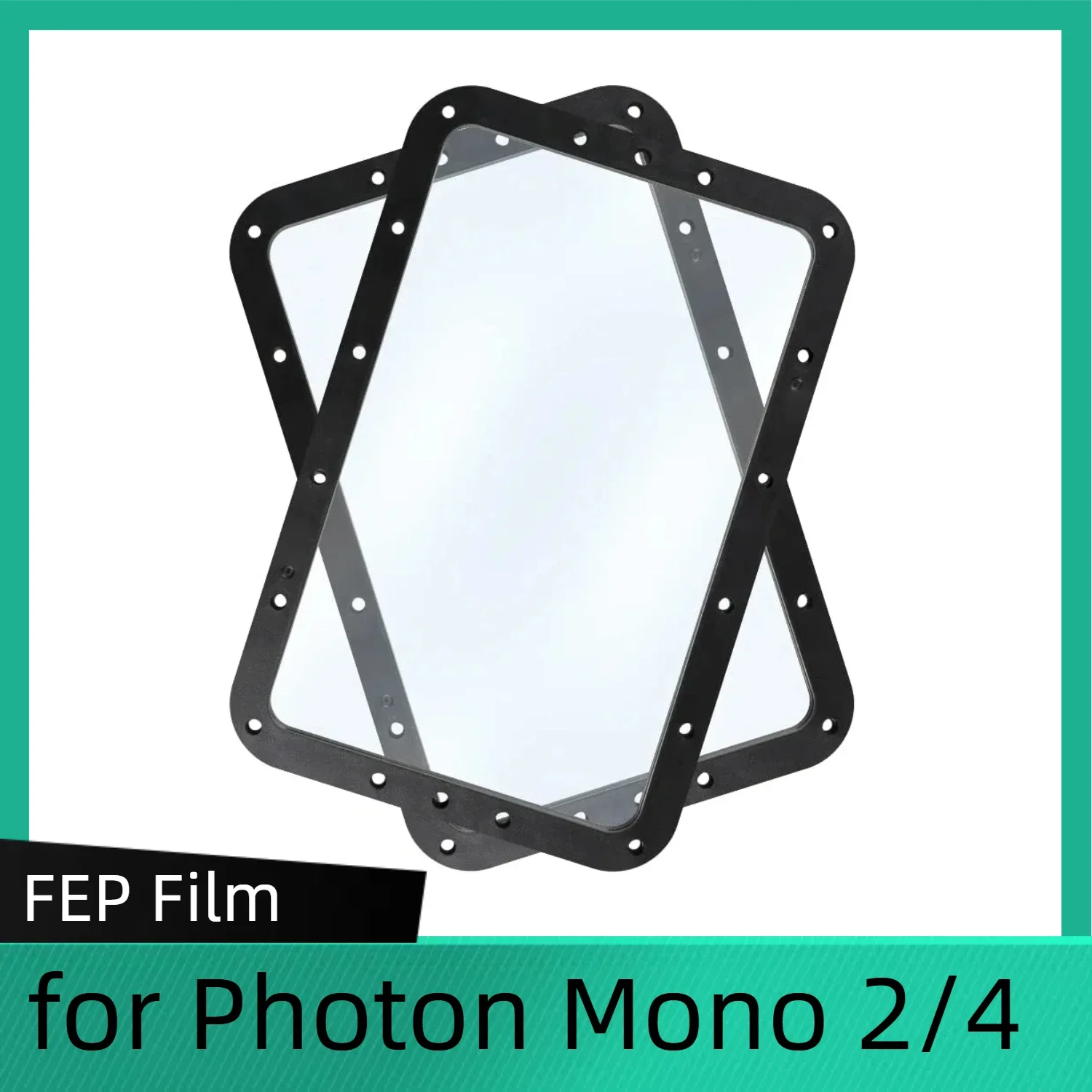 For Photon Mono 2/4 FEP Film 2pcs for ANYCUBIC Photon Mono 2/Photon Mono 4 FEP Film 3D Printer Replacement