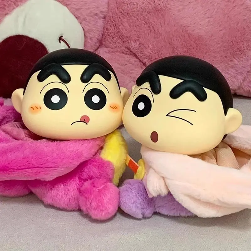 Crayon Shin-chan Blind Box Fantasy Series Plush Vinyl Doll Mystery Box Mistery Caixa Action Figure Collection Model Toys