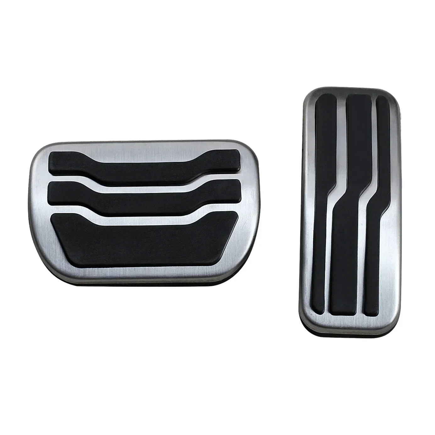 No Drill Brake Gas Pedal Covers Kit For 2013-2020 Ford Fusion Mondeo Lincoln MKZ