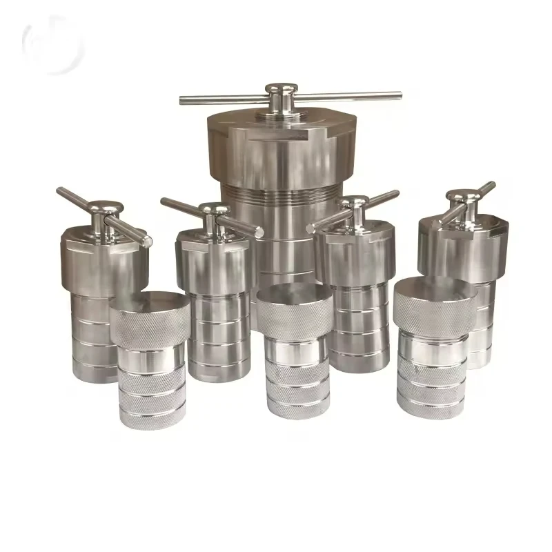 OEM Available Hydrothermal Reaction Vessel with PTFE Liner for Laboratory Research and Material Synthesis