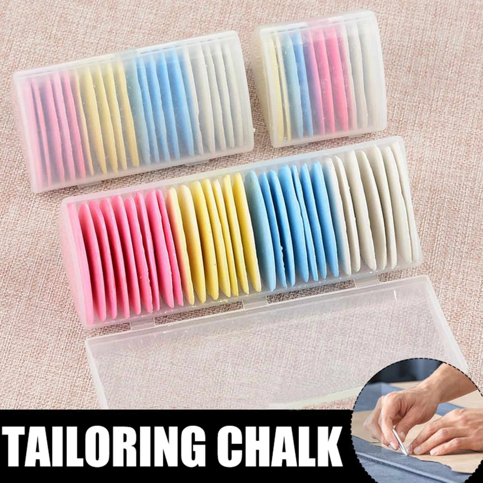 Tailor Chalk Cutting Sewing Supplies Sewing Chalk Fabric Markers Washable Multicolor Needlework Tool