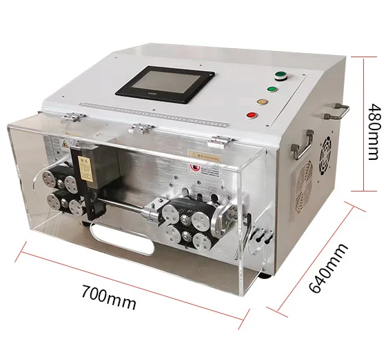 

Полностью автоматическая электрическая большая режущая машина, сверхмощная машина для зачистки кабелей, 35 мм машина для зачистки кабелей
