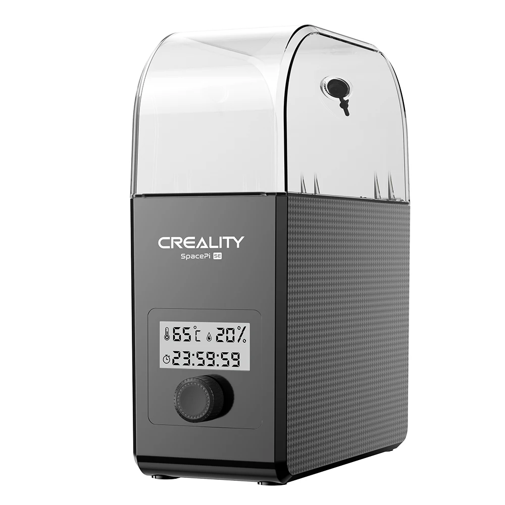 New Creality Space Pi SE Filament Dryer Upgraded Temp & Humidity Sensor Filament Dry Box with 1KG Consumable for FDM 3D Printer