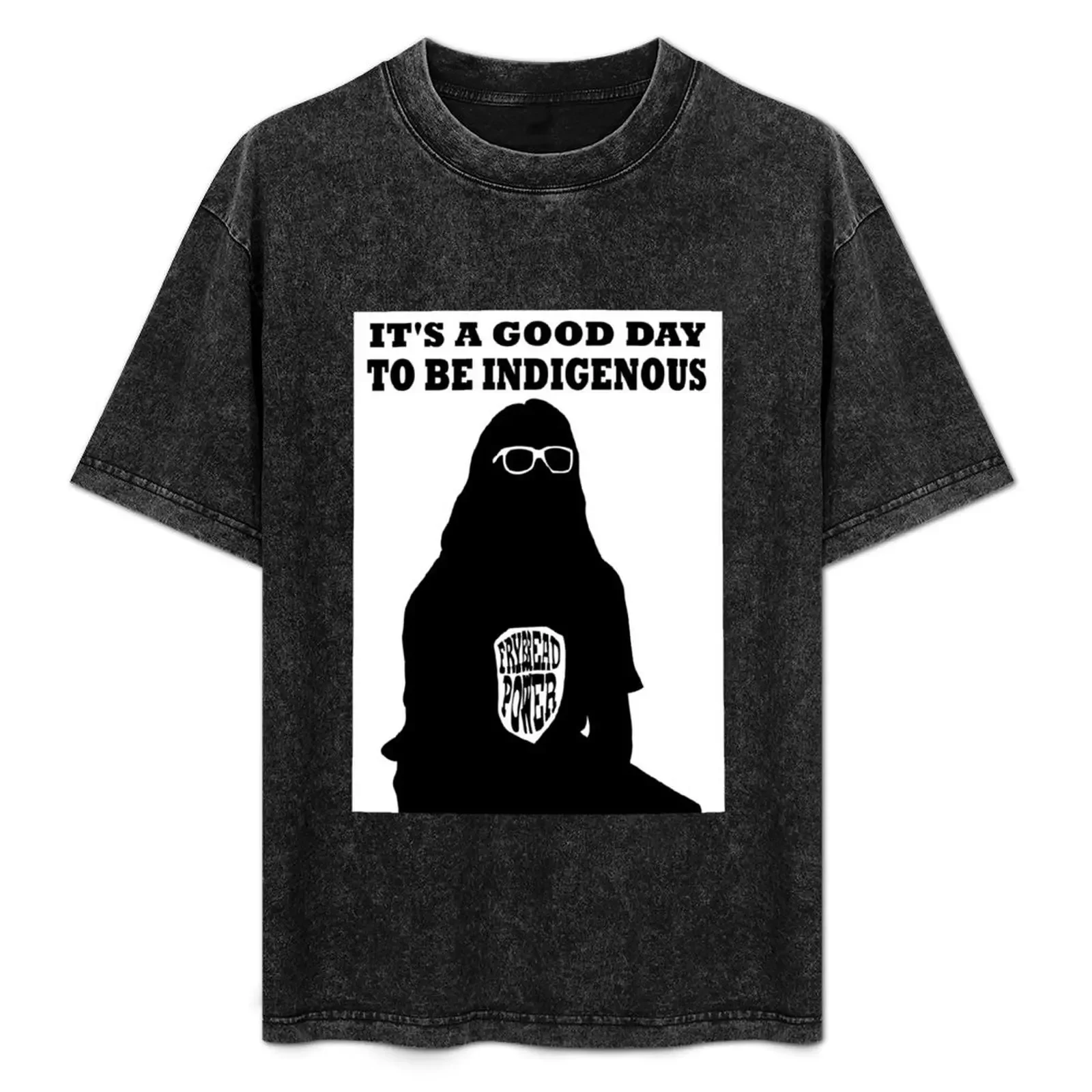 

It's a good day to be indigenous! T-Shirt Casual Pattern Print Tee Shirt
