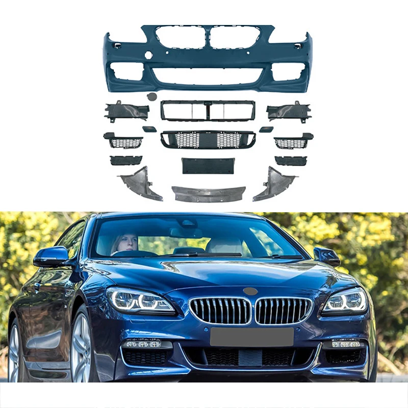 Dream Garage PP Plastic New MT M Sport Bumper Body Kit For 6 Series F06 F12 F13 2011-2015