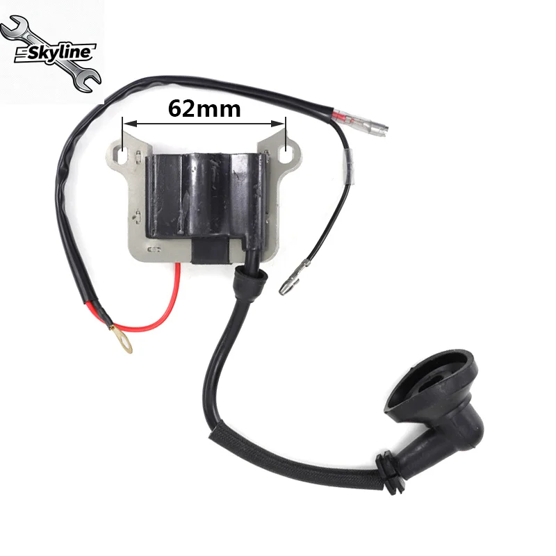1E40F-5 1E44F Ignition Coil CG430 CG520 BG430 BG520 BC430 BC520 43cc 52cc Chinese Brushcutter Trimmer Magneto Module 40F 44F