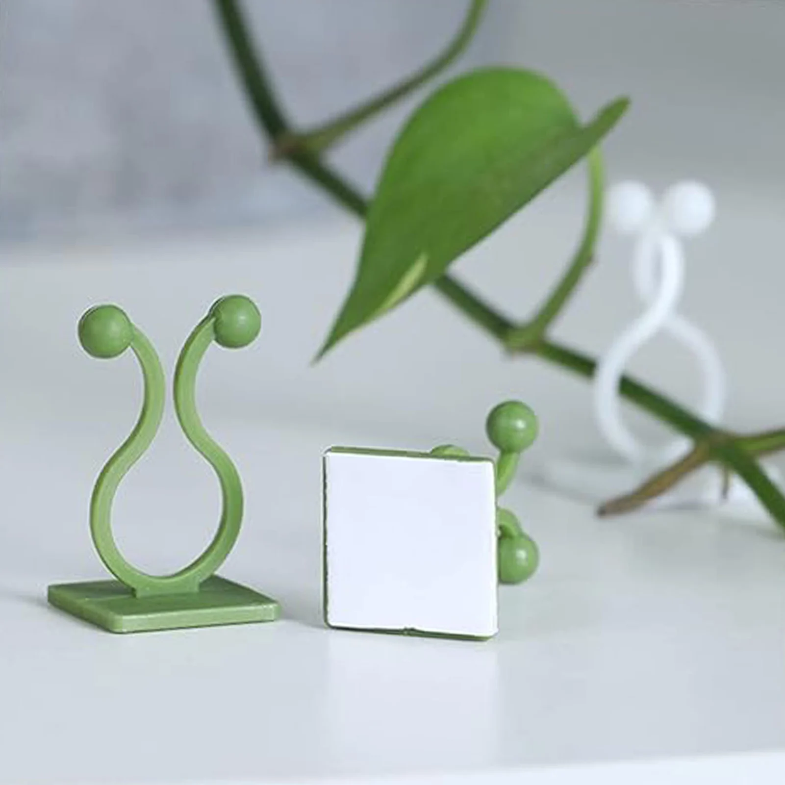 Plant Wall Clips Plant Fixer Garden Vegetable Plant Support Binding Clip for Indoor Vines Grow Upright and Home Decor