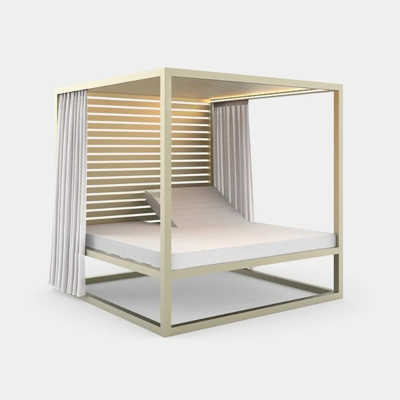 Ceiling garden sofa bed, outdoor bed, resort pool loungers