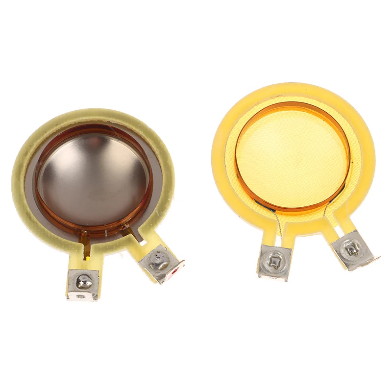 1Pcs For Home Theater Mixer Console Treble Horn Audio Tweeter Speaker Voice Coil 25.4mm Titanium And Resin Diaphragm Repair Kit