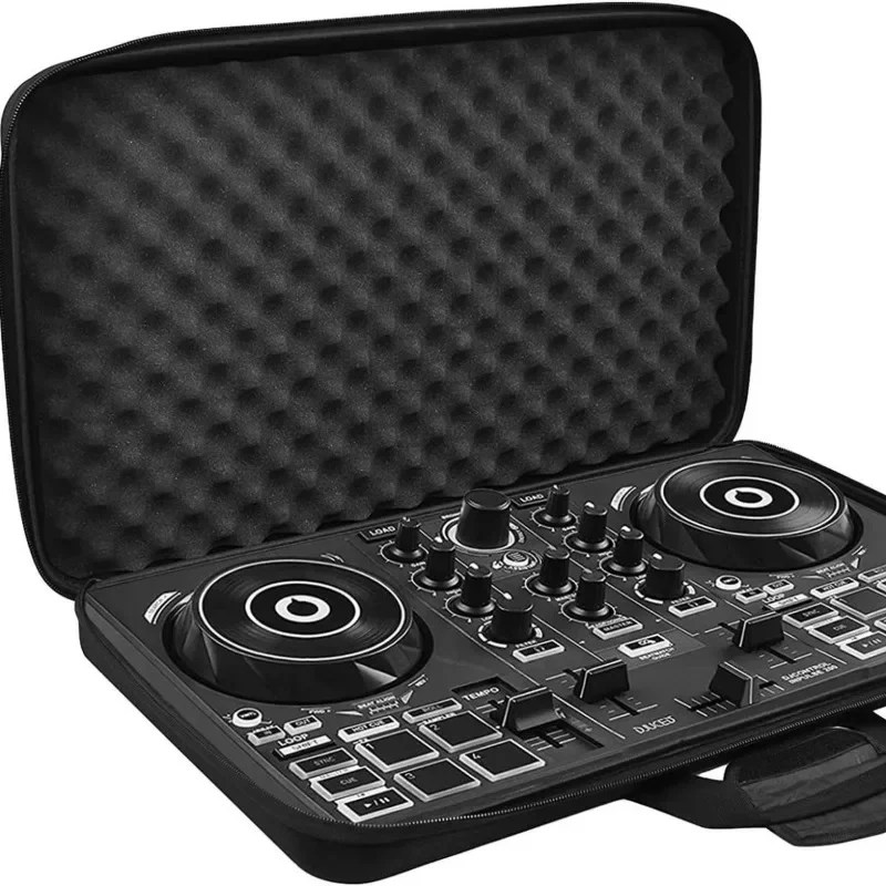 Imagem -05 - Waterproof dj Controller Hard Case Armazenamento à Prova de Choque com Alça de Ombro Fornecer Proteção Durável e Confiável para Equipamentos