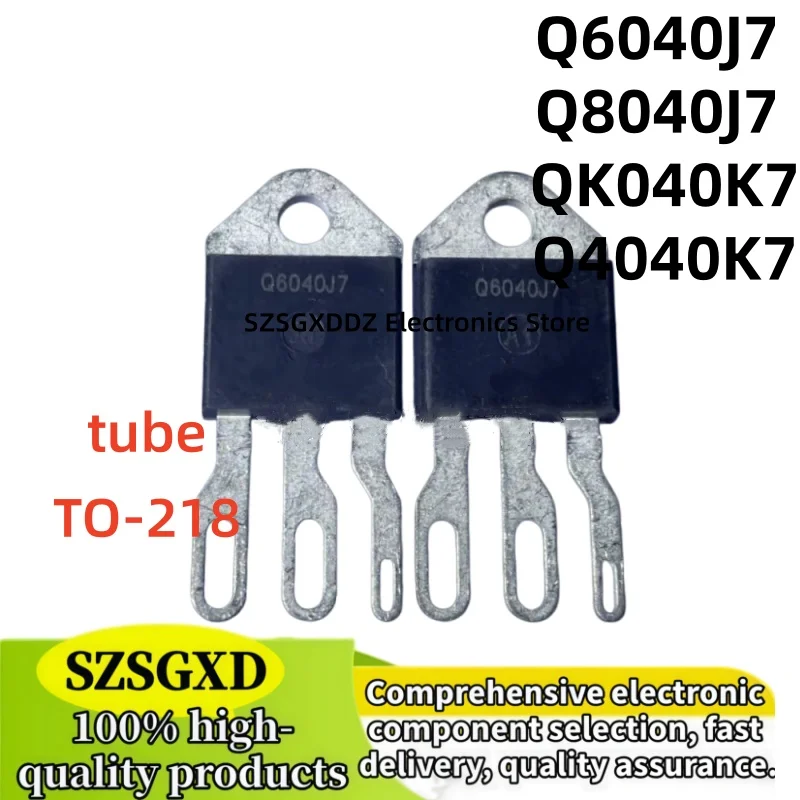 10-20pcs 100% new Original Q8040J7 TO218 QK040K7 Q6040K7 Q4040K7 TO-218 40A 600V 800V two-phase solid state thyristor