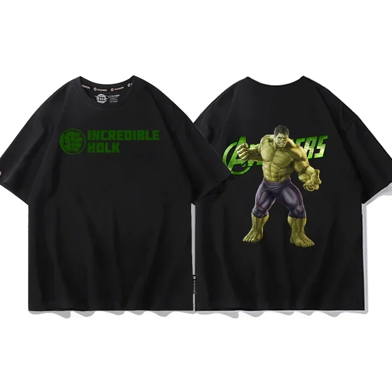 

Marvel Japan Spot Marvel Hero Spider-Man Superman Boys Cotton T-Shirt Summer Cartoon Sweat Absorbing Children Short Sleeve Tide
