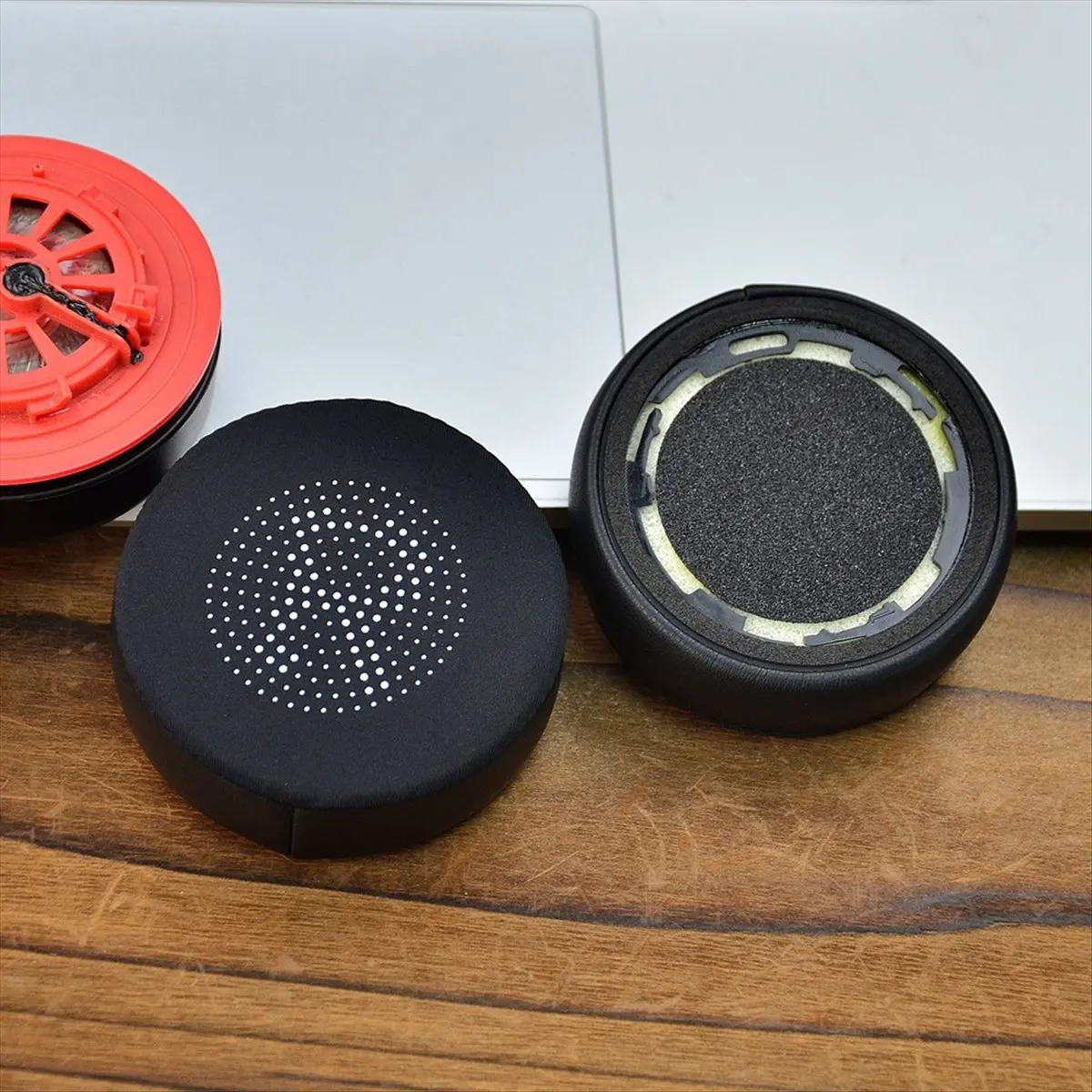 (A02R) 1 paire d'oreillettes de remplacement, pièces de réparation pour casques Jabra Evolve 75 75+ / 75 UC / 75MS