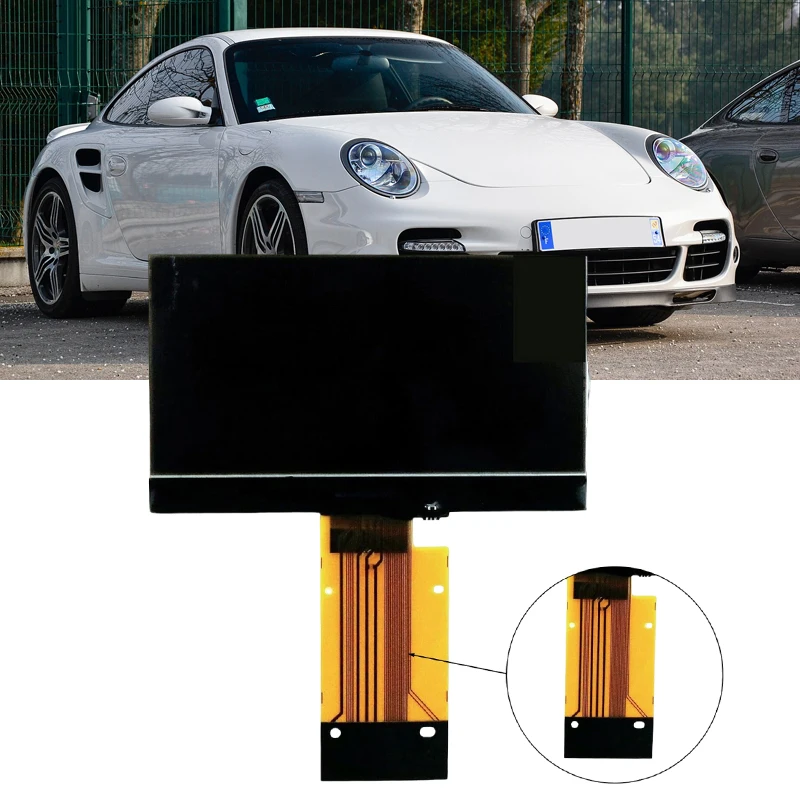 Dashboard LCD Display Replacement for Porsche Carrera Cayman Aging Delamination Cracking Missing Pixels Black Screen
