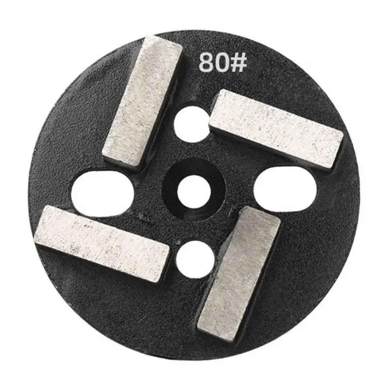 

652F Universal Fit 4 Inch Diamonds Grinding Disc Suitable for 5 Inch Floor Grinding Machines Low Noise Floor Grinders Block