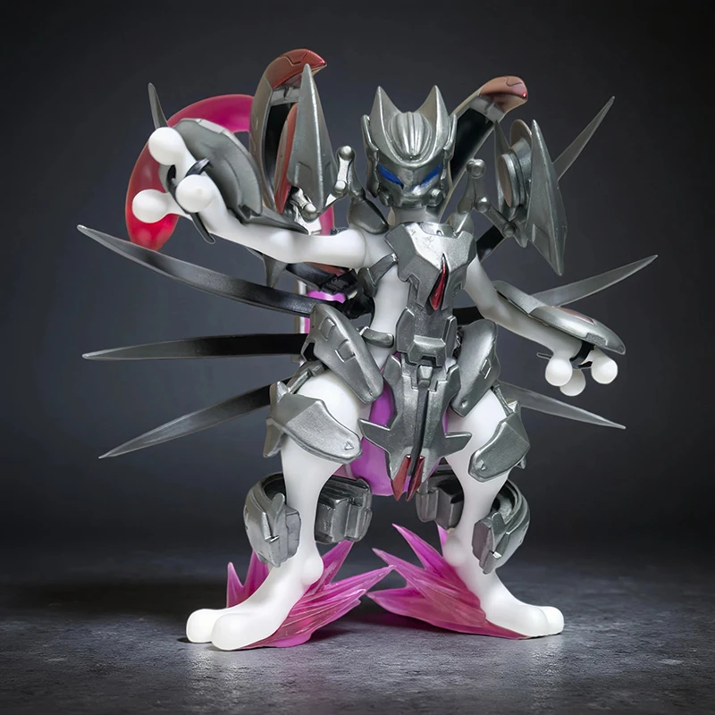 Mewtwo In Armor Pokemon Anime Modello Doll Figura Decorazione Collezione di giocattoli Decorazioni per la stanza Giocattoli