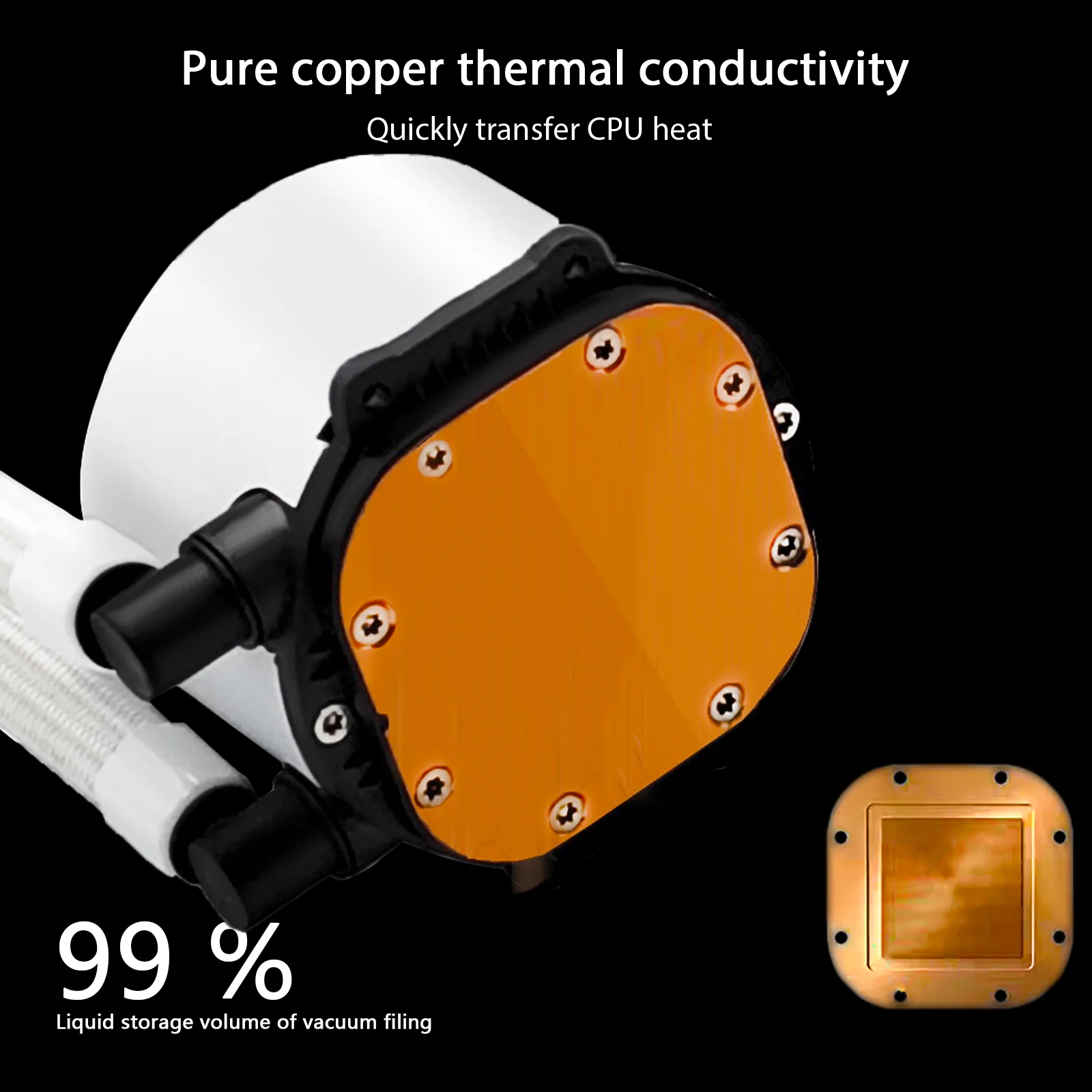 MANMU 360mm Water Cooler with RGB Fan Liquid Heatsink Integrated Radiator for LGA 2066/2011/1151/1155/