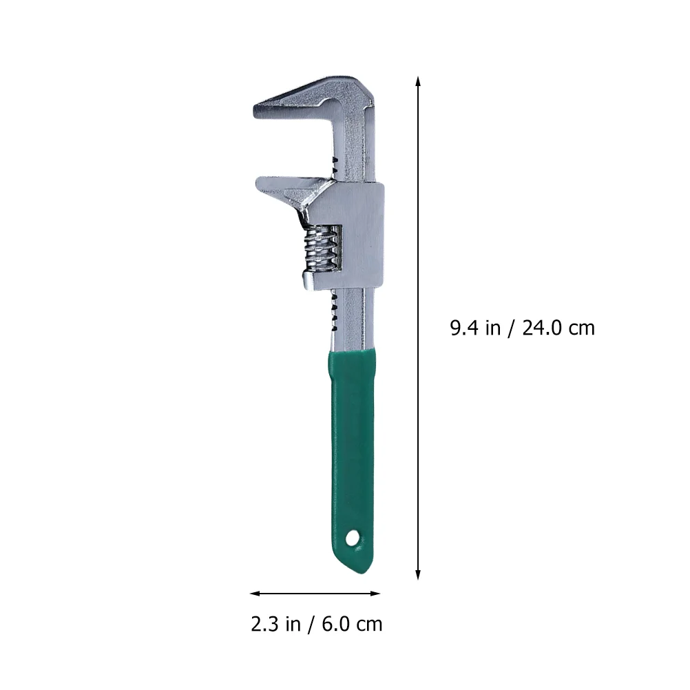 F-type Wrench Collet Adjustable Faucet Pin Chain Plumbing Pliers Metal Right Angle Small