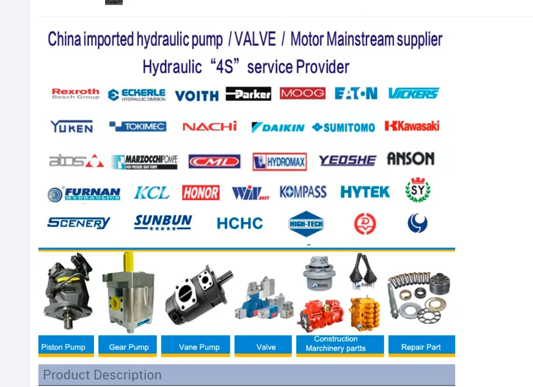 Liebherr 10286642 10286642 Hydraulic Axial Piston Pump for Liebherr R944C R944CEW R954C Excavator