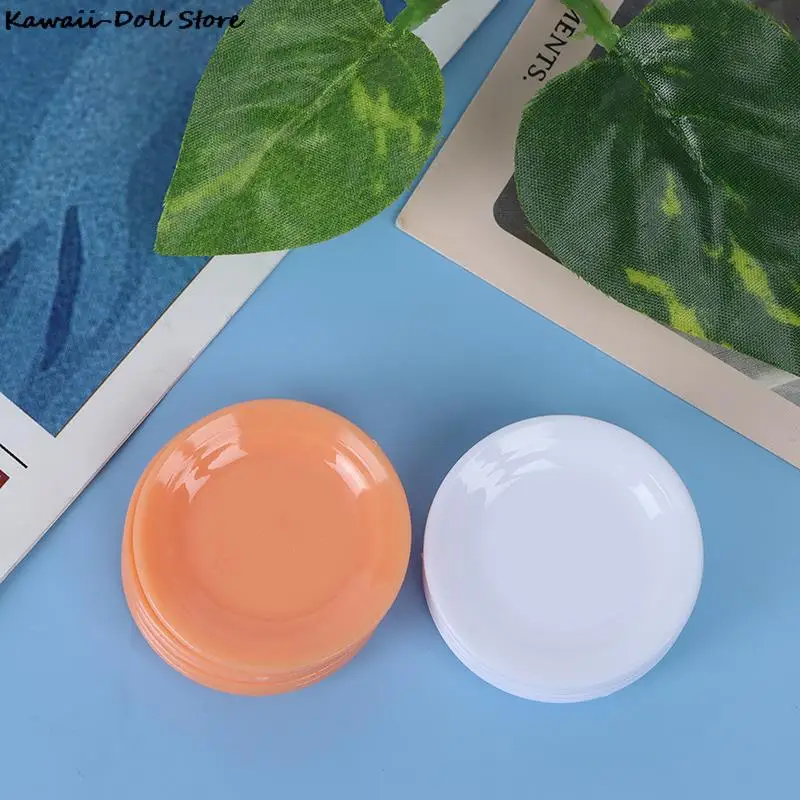 5Pcs 1:12 Dishes Plate Tableware Dolls House Furniture Miniatures Kitchen Toy Best Gifts For Dollhouse Accessories