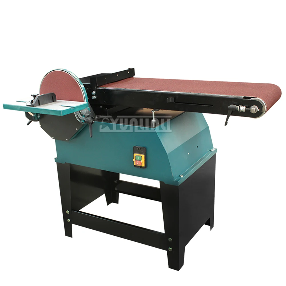 3000w Abrasive Belt Sanding Machine Woodworking Metal  Electric Vertical and Horizontal Grinding Machine Sandpaper Tool