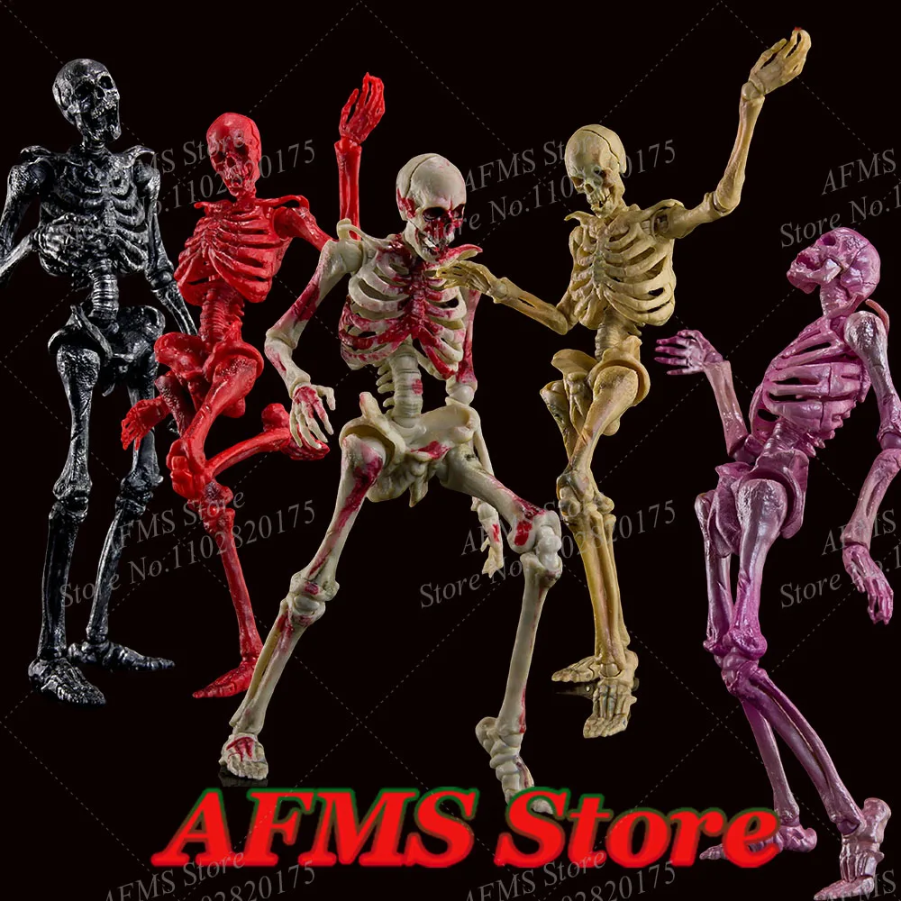 Image of Keepgoing 1/12 Maßstab Sammlerfigur Biologielabor Menschliches Skelett 6 Zoll Actionfigur Skelett-Soldaten-Modell