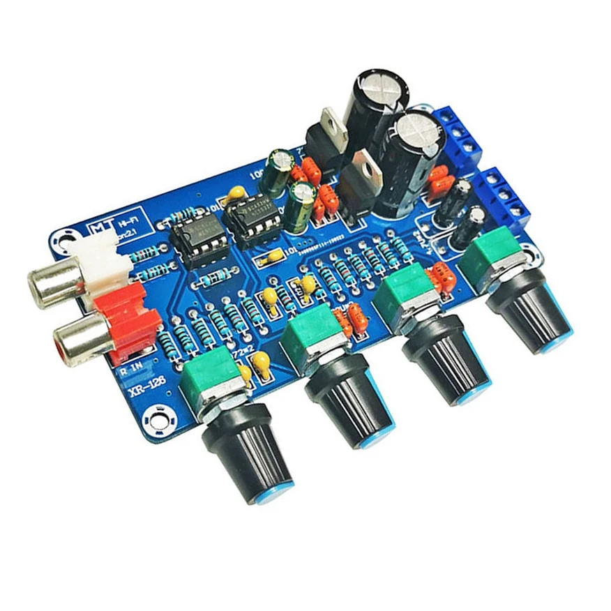 앰프 NE5532 프리앰프 볼륨 톤 제어 완료 보드, 듀얼 AC 12V - 18V 오디오 파워 앰프 보드