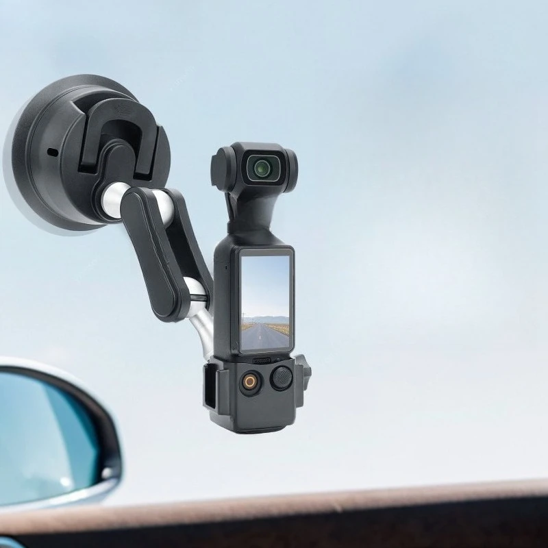 

Suitable for DJI Osmo Pocket3 action camera, car suction cup, mobile phone holder, car window windshield