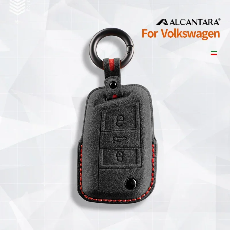 Car Key Case For VW Volkswagen Tiguan Mk1 Mk2 Magotan Passat B5 B8 Polo Golf 4 5 6 7 Mk7 Jetta Keychain Cover Shell Protectors