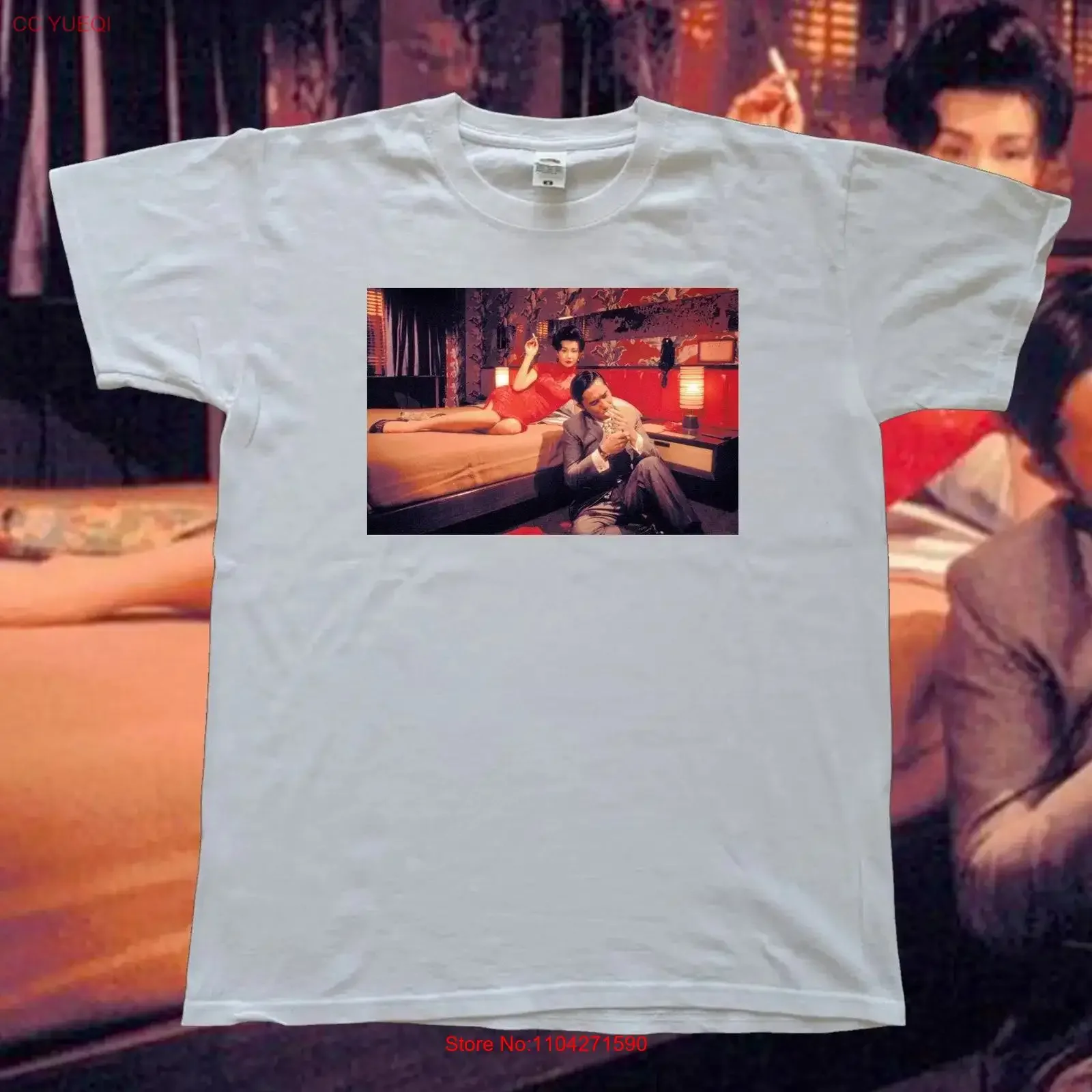 In the mood for love T shirt Wong Kar wai Chungking Express Fallen angels Letterboxd unique film print vintage Washed fashion