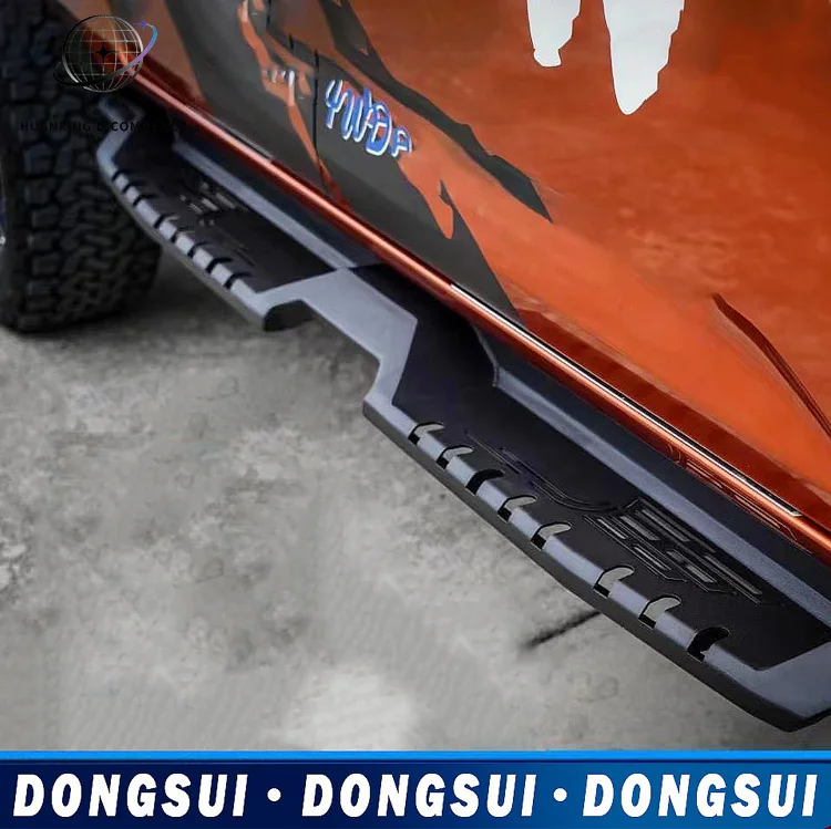 Universal Hot Selling 4x4 Steel Hamer Style Side Step Accessories Car Running Boards For Toyota Hilux Customization