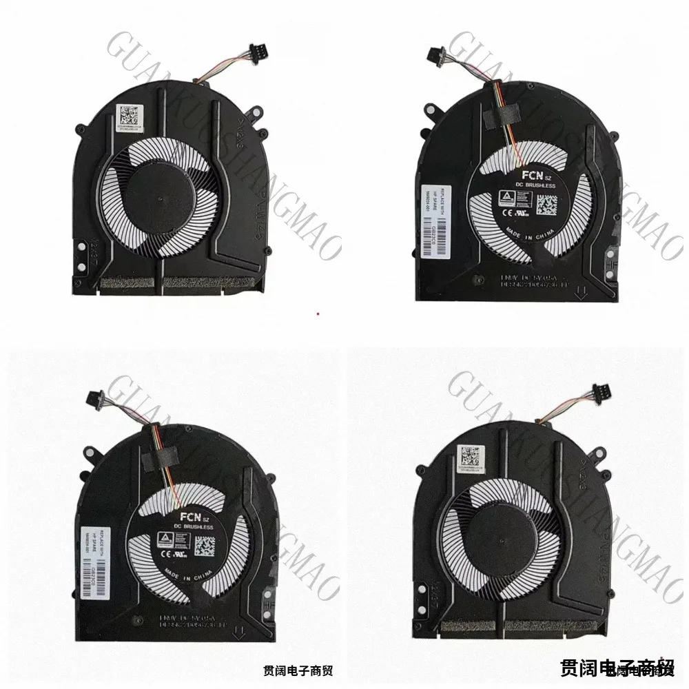 HJY...is suitable for HP X360 14-DY 14-EK TPN-W146 TPN-W155 portable computer cooling fan M45024-001 DC 5V
