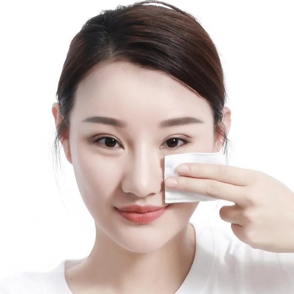 222 pièces coton naturel beauté maquillage coton Double face épais tampons de coton économie d'eau jetable démaquillage coton