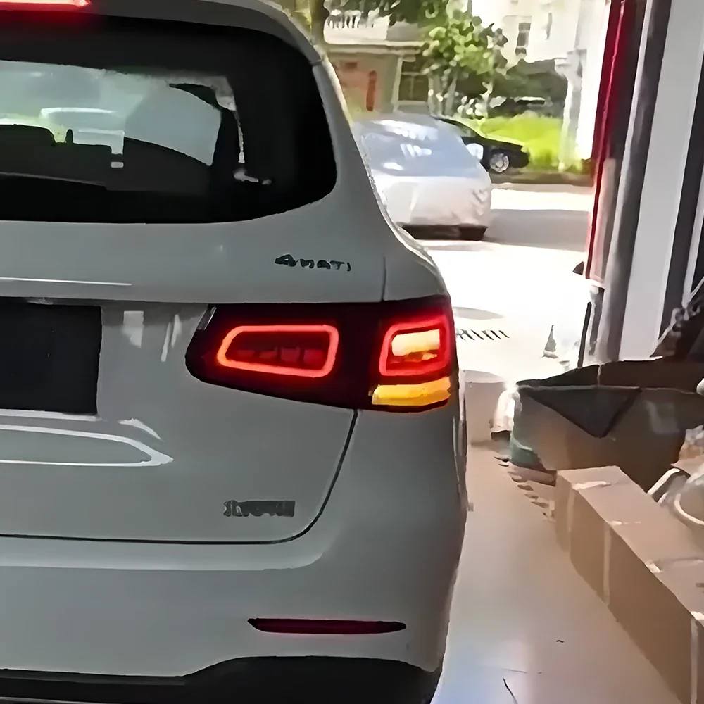 

Автоматические задние фонари в сборе для Benz GLC Coupe W253 GLE Coupe W292 2015-2019, обновление, новейший автомобильный задний фонарь, аксессуары Plug and Play