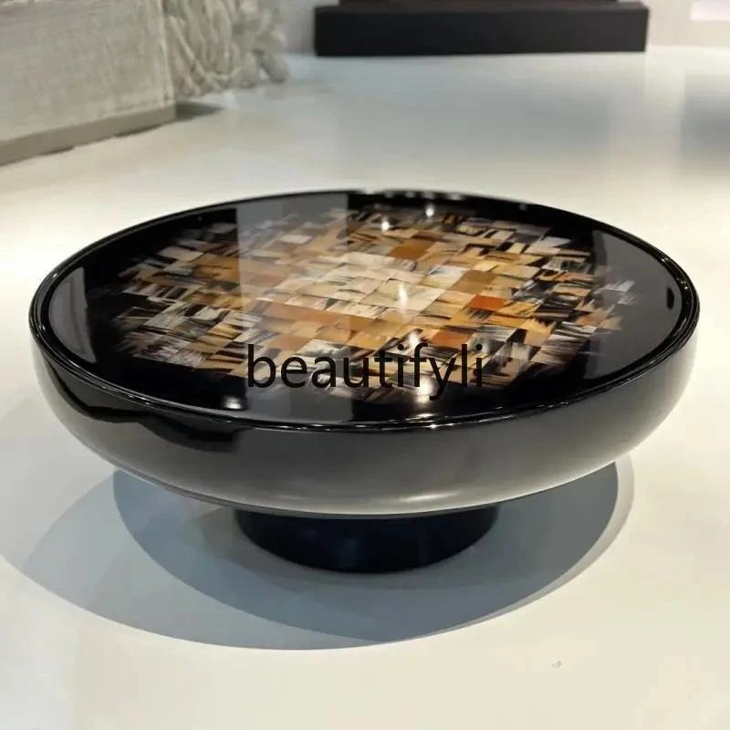 

FRP арт светлый роскошный мозаичный журнальный столик журнальный столик гостиная элитный яркий звездный свет метеорный журнальный столик