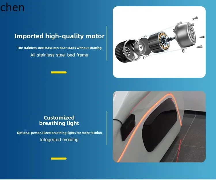 HT Automatic Intelligent Electric Massage Shampoo Bed Barber Shop Hair Water Circulation Hair Salon Massage Bed