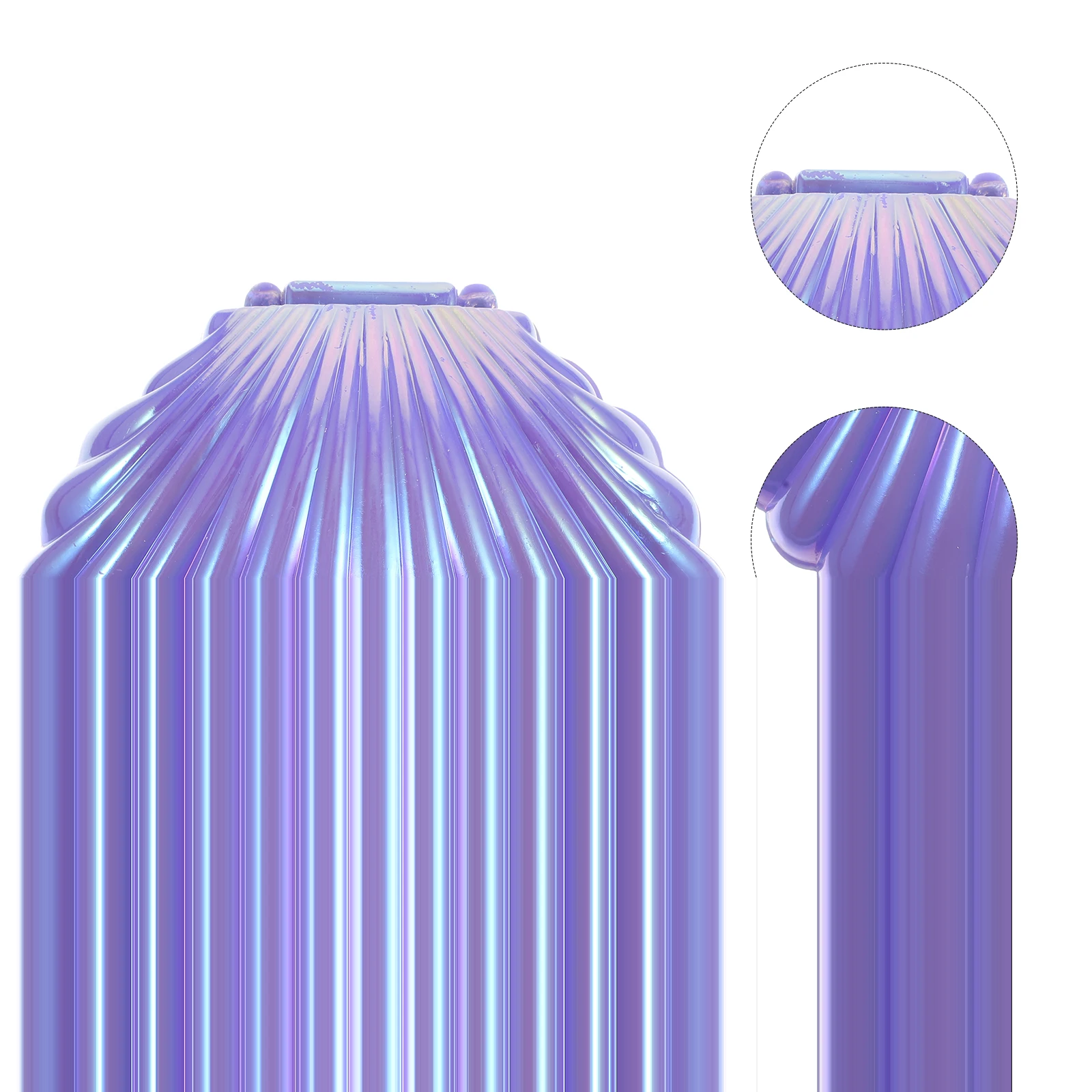 

10 Pcs Candy Box Shells Small Jars Purple Plastic Containers Bride Party Table Boxes Celebration Seashell Jewelry Dish Sweets