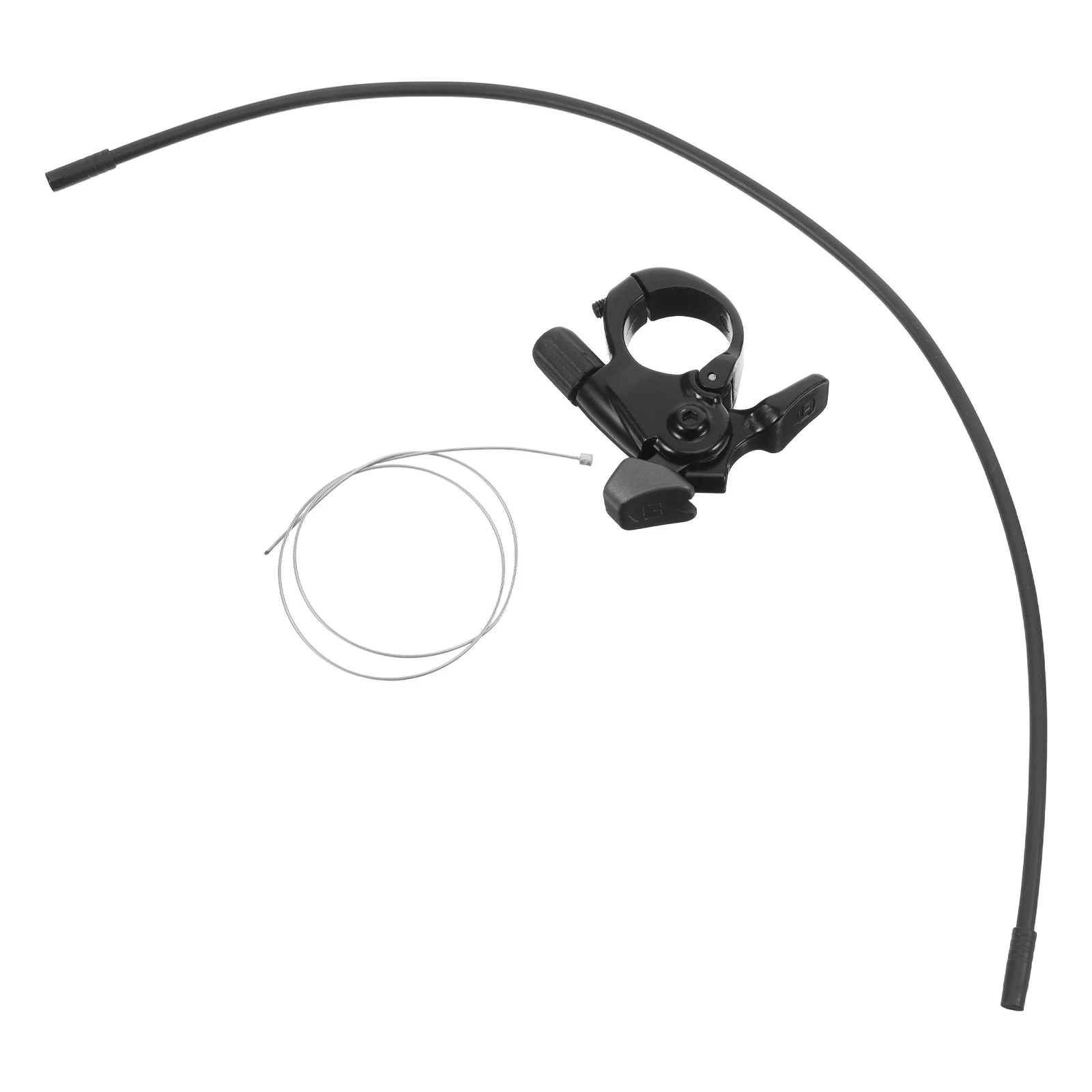 

1Set Universal Bike Fork Remote Lever Aluminum Alloy Handlebar Front Fork Parts Seamless Suspension Mode Switching for Mountain