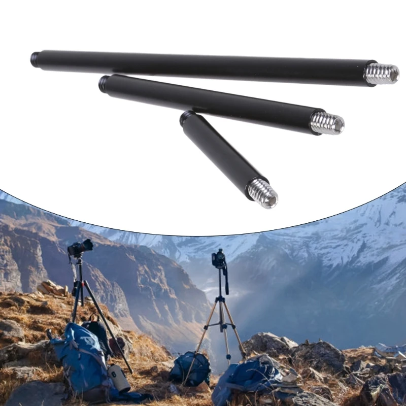 R91A Nhôm Hợp Kim Cầm Tay Chân Máy Thanh 1/4 "cho Máy Ảnh Chân Máy Cực Mở Rộng