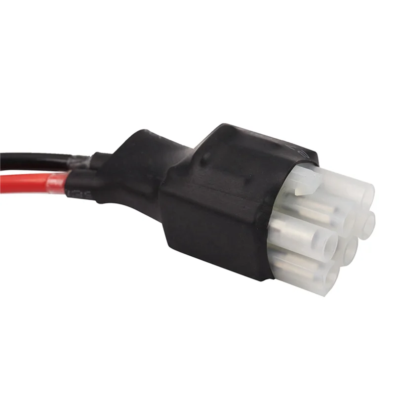 A003 6X 30A 1M فيوز 6 دبوس موجة قصيرة سلك إمداد الطاقة كابل ل Yaesu FT-857D FT-897D