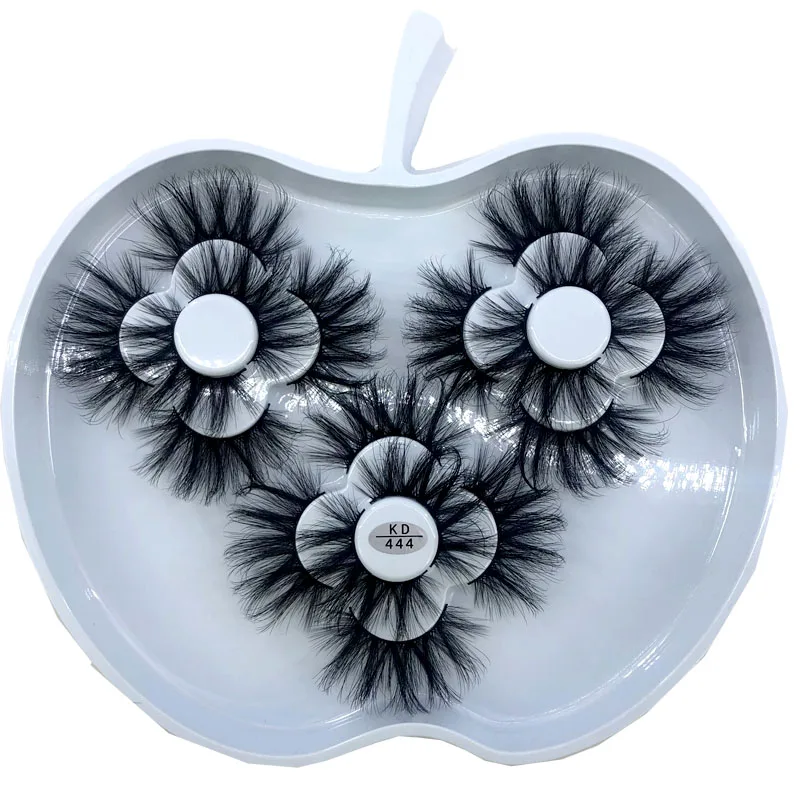 HBZGTLAD 9 Paar 8-25mm 3D Nerz-Wimpern Flauschig und Geschwungen Weich und Locker Maßgefertigte Box mit Natürlich Aussehenden Nerz-Wimpern – Detail 28