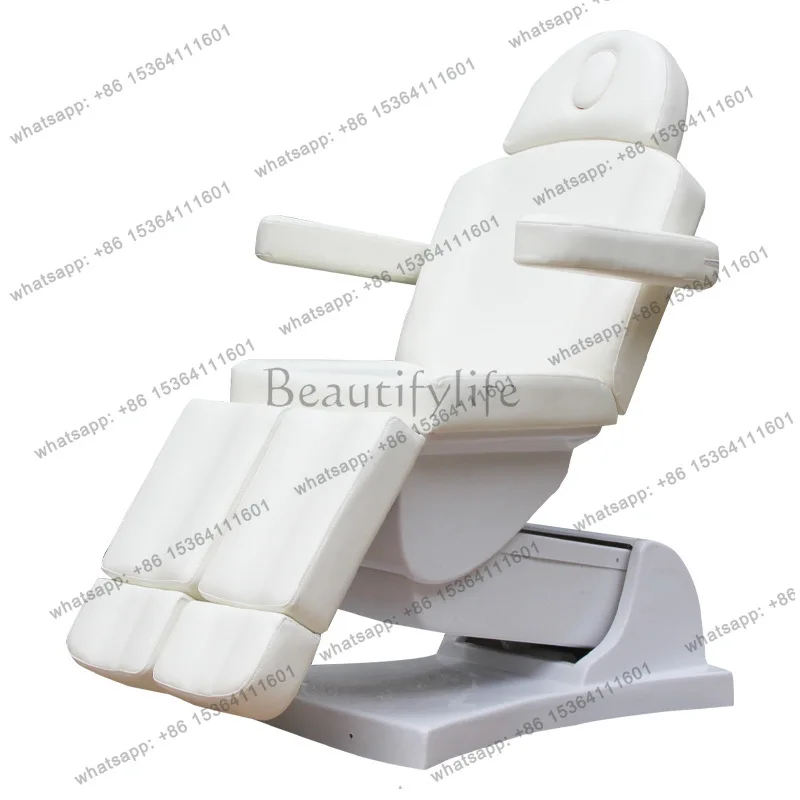

Electric lifting beauty tattoo bed split leg micro plastic surgery embroidery body experience beauty bed