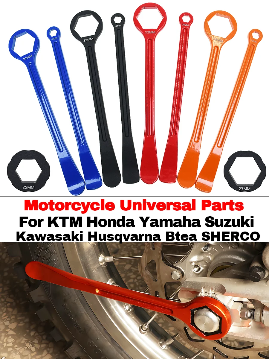 AliExpress NONE Motorcycle CNC Universal Tire Repair Tire Lever Wrench Tool For Honda Yamaha Kawasaki Off Road Dirt Bike Maintenance Accessories