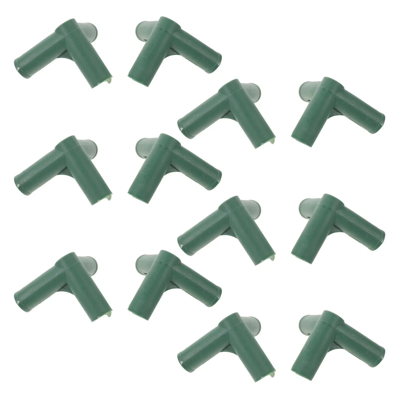 12Pcs Greenhouse Framing Fitting 3 Way Pipe Connector 19Mm Uv Proof Weather Resistant Garden Frame Connector for Tomato Stake
