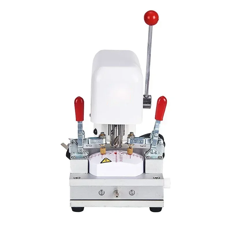 Three-eye drilling machine,processing equipment for eyeglasses processing plants,mold templates,LY-918S template punching machin